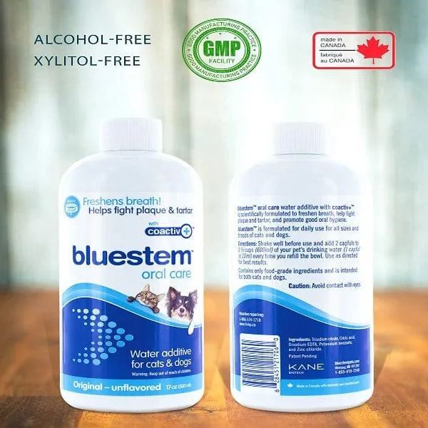 Bluestem Oral Care Original Flavor Water Additive for Cats & Dogs