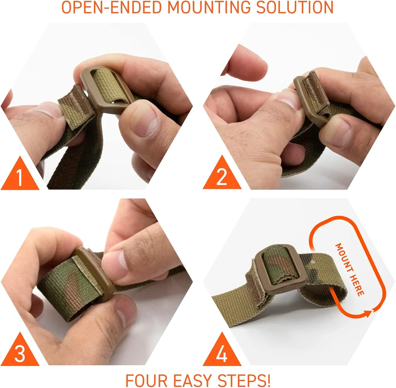 ESD Sling Tactical Rifle Sling | Two-Point | Mil-Spec | Quick Adjust | Lightweight | Integrated Elastic Retention | Trusted by Special Operations | USA Made