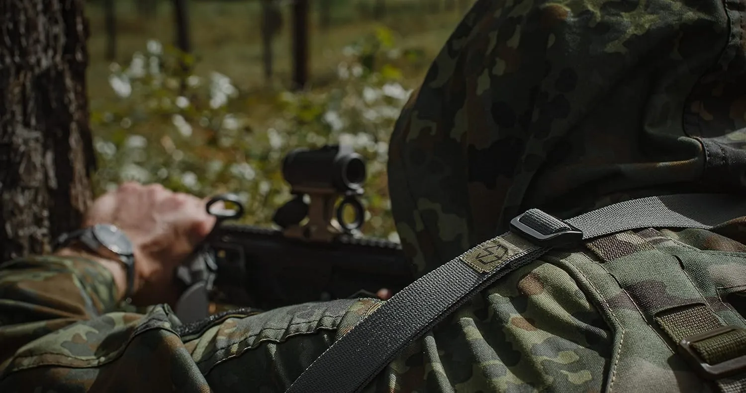 ESD Sling Tactical Rifle Sling | Two-Point | Mil-Spec | Quick Adjust | Lightweight | Integrated Elastic Retention | Trusted by Special Operations | USA Made