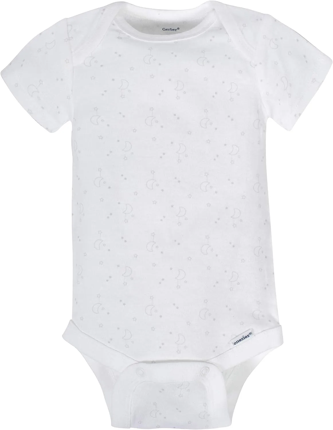 Gerber Baby 8-Pack Short Sleeve Onesie Bodysuits