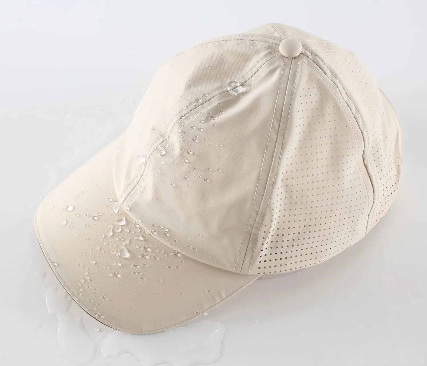 Home Prefer Reflective Water Repellent Quick Dry Airy UPF50  Sun Hat for Men Women Outdoor Sports Baseball Caps Unisex