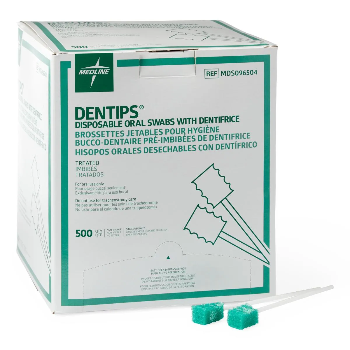 Medline DenTips Oral Swabsticks