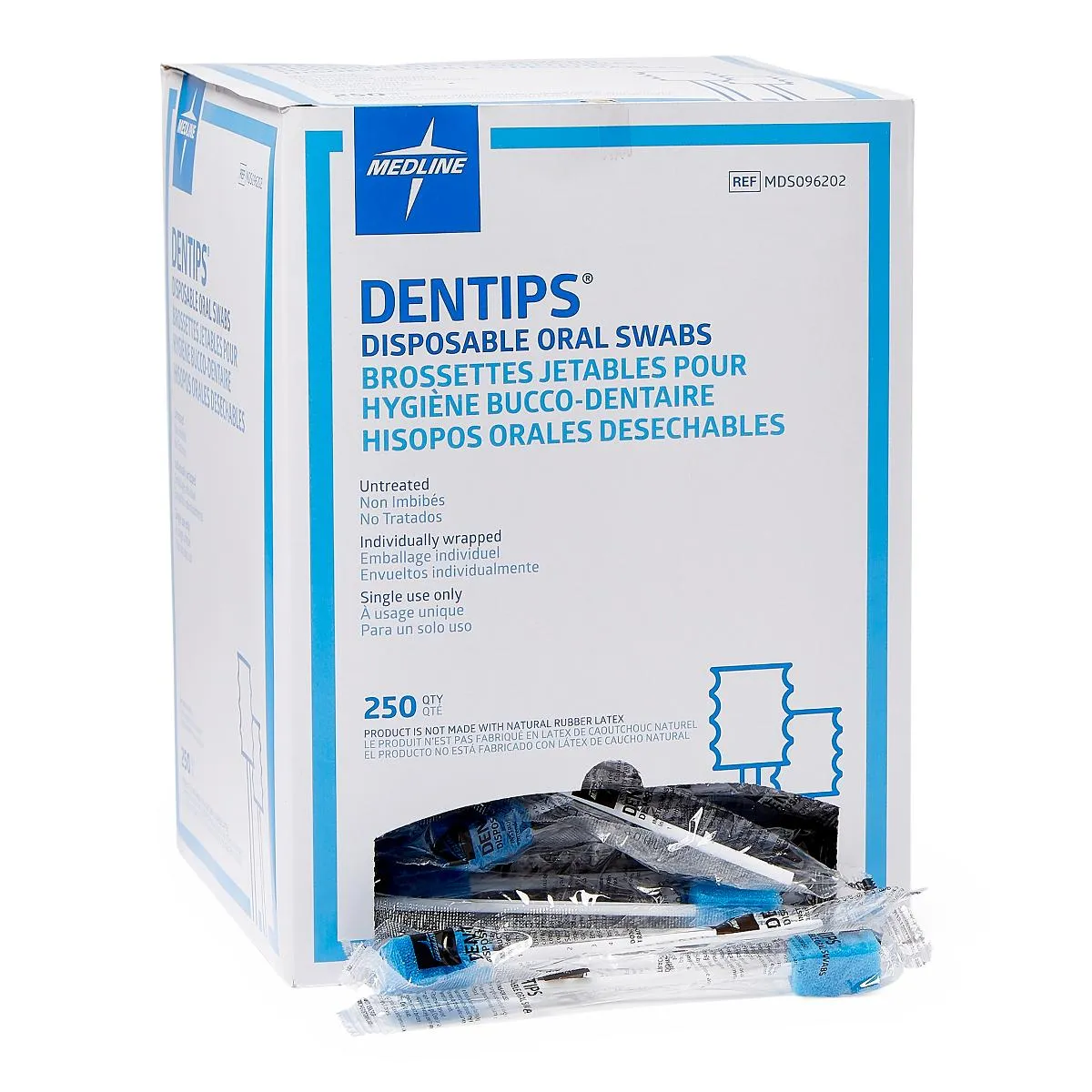 Medline DenTips Oral Swabsticks