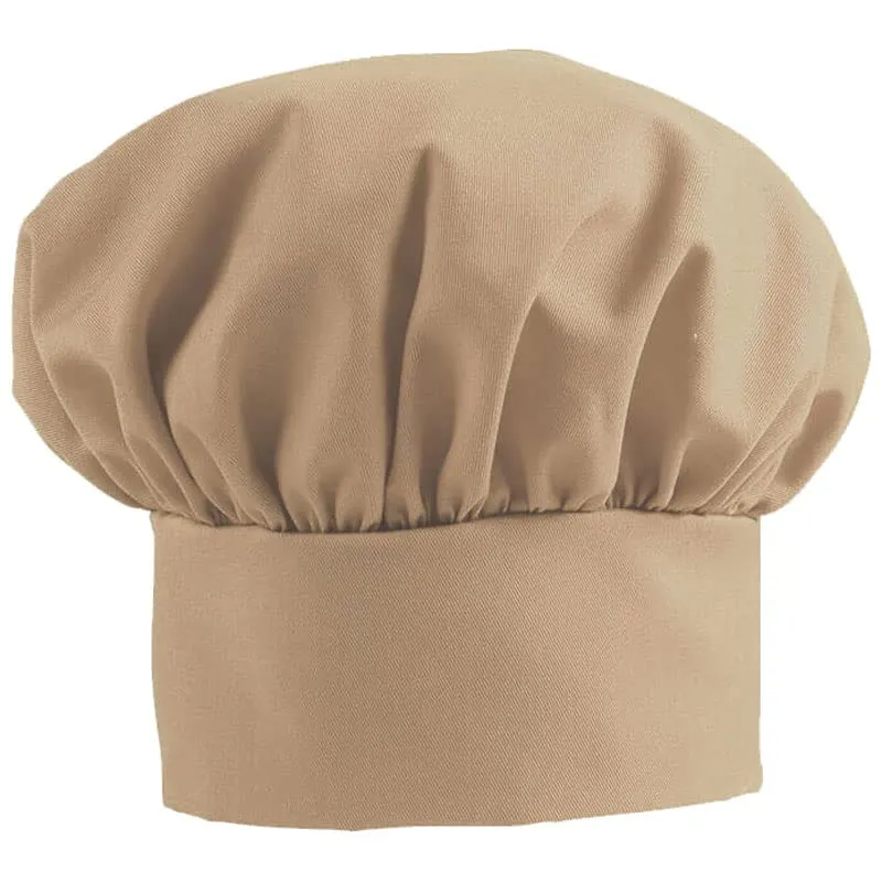 Personalized Embroidered Add A Name Chef Hat - Adults & Kids Sizes - 12 Popular Colors - Great Gift Khaki