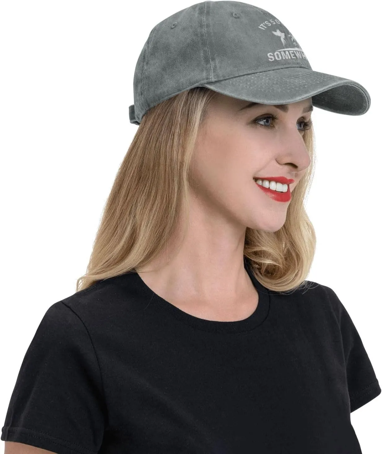 Philysonic 5 Oclock Somewhere Hat It is 5 Oclock Somewhere Hat Women Baseball Hat Cool Hats