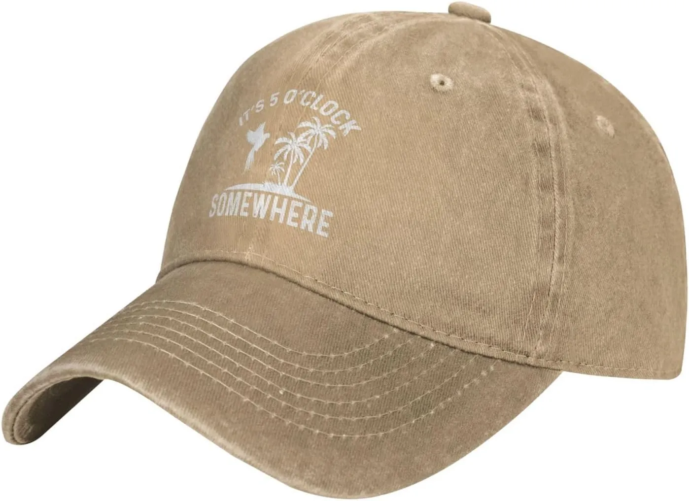 Philysonic 5 Oclock Somewhere Hat It is 5 Oclock Somewhere Hat Women Baseball Hat Cool Hats
