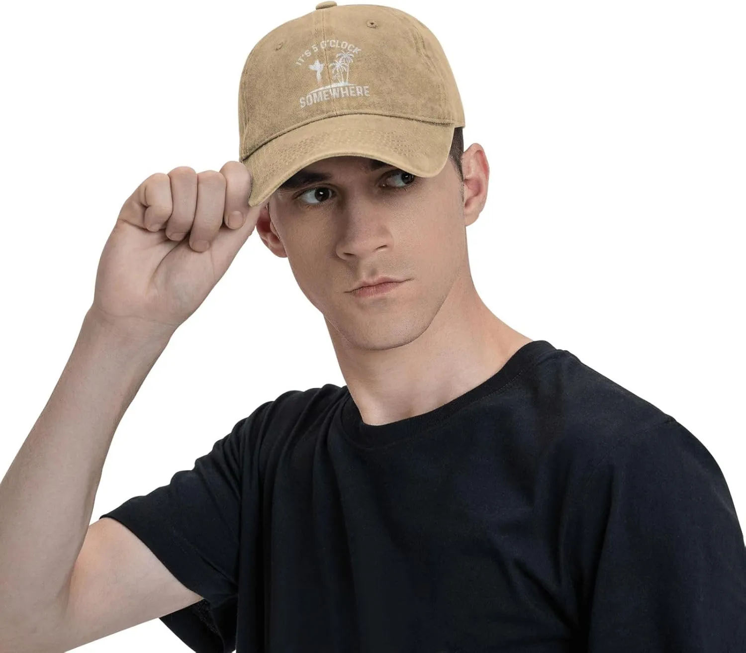 Philysonic 5 Oclock Somewhere Hat It is 5 Oclock Somewhere Hat Women Baseball Hat Cool Hats