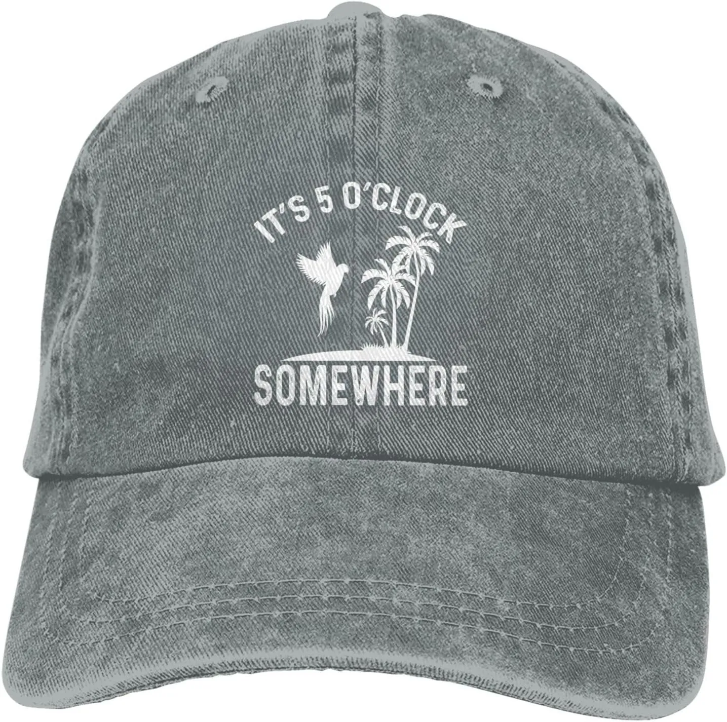 Philysonic 5 Oclock Somewhere Hat It is 5 Oclock Somewhere Hat Women Baseball Hat Cool Hats