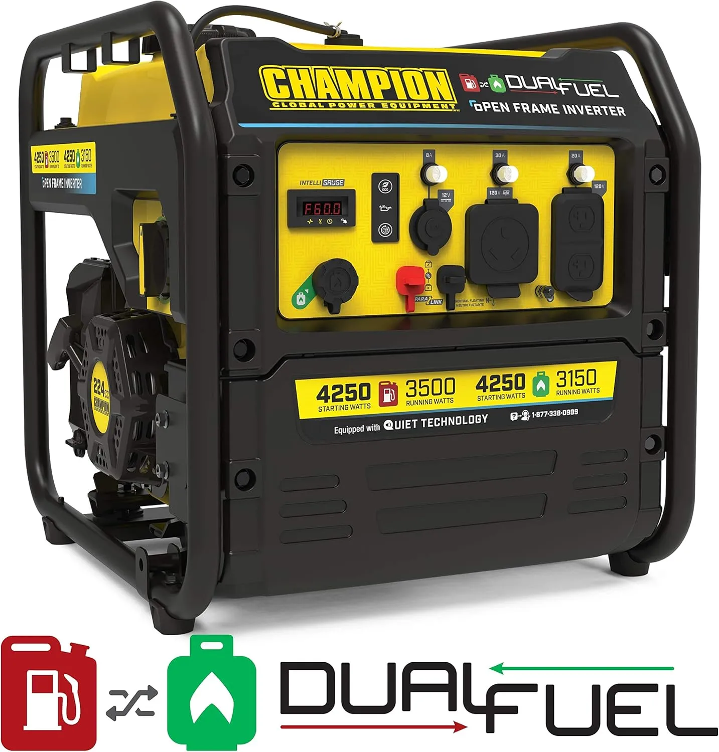 Portable Inverter Generator with Quiet Technology