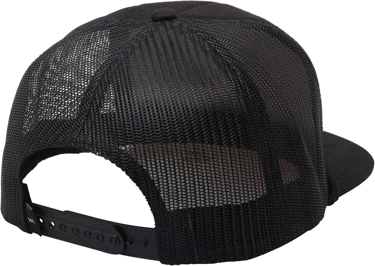 RVCA Men's Trucker Hat, Structured Hat with Stretch Mesh Back, Adjustable Snapback Closure