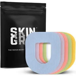 Skin Grip Insulet Omnipod 5 Adhesive Patches Waterproof & Sweatproof (Also Fits Omni pod Dash), Pre-Cut Medical Tape, Ultimate Insulin Pump Protection, Diabetic Sensor Covers, 20-Pack, Pastel