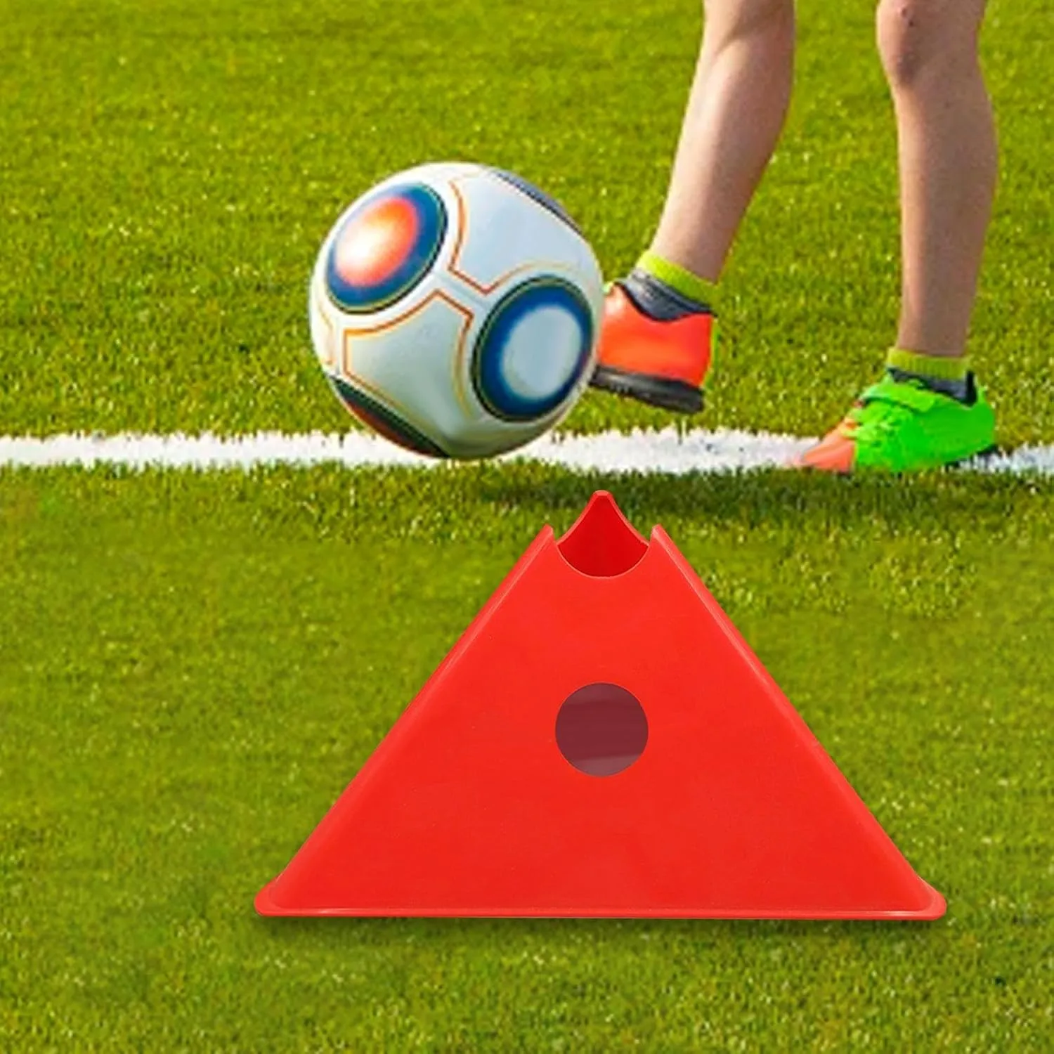 Soccer Disc Cones Football Training Cones Indoor Outdoor Agility Training Sports Cones for Skill Basketball Obstacle Courses