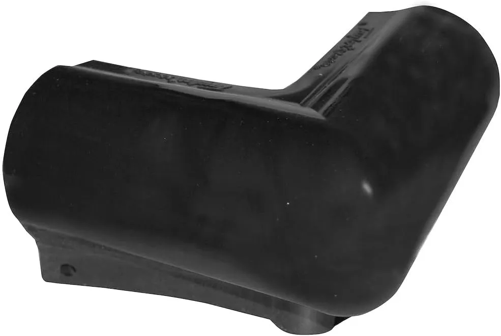 Taylor Made Products 90 Degree Vinyl Dock Corner Bumper (Black)